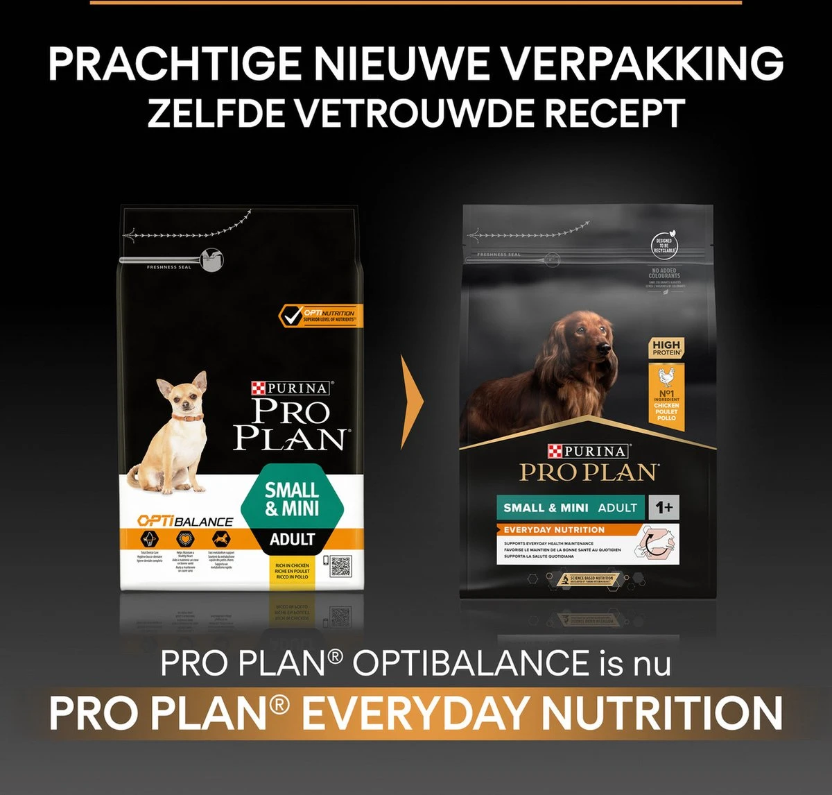 Pro Plan Everyday Nutrition Adult Small & Mini - Honden Droogvoer - Kip - 3 Kg 5 Pro Plan Everyday Nutrition Adult Small & Mini - Honden Droogvoer - Kip - 3 Kg - Afbeelding 5