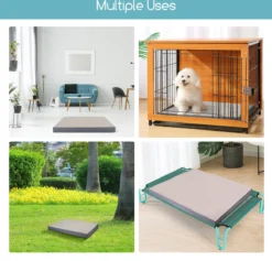 Nobleza Orthopedische Hondenkussen Wasbaar - Hondenbed - Maat S: 60 X 40 X 8 Cm - Grijs -Hondenartikelen Winkel 1200x1152 3