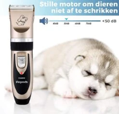 LifeGoods Hondentondeuse - Voor Katten En Honden - Complete Set - 5 Standen - Draadloos - Oplaadbaar - Goud/Zwart -Hondenartikelen Winkel 1200x1153 12