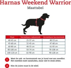 Hurtta Weekend Warrior Harness - 80/100 Cm - Raven -Hondenartikelen Winkel 1200x1155 25