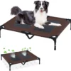 Hondenbed - Hondenstretcher - Honden Ligbed - L - Draagbaar - 92Lx76Bx18H Cm - Bruin