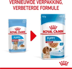 Royal Canin Shn Medium Puppy Pouch - Hondenvoer - 10 X 140 G -Hondenartikelen Winkel 1200x1159 19