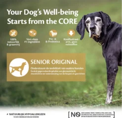 Wellness Core Grain Free Dog Senior Original Kalkoen&Kip - Hondenvoer - 10 Kg -Hondenartikelen Winkel 1200x1161 11