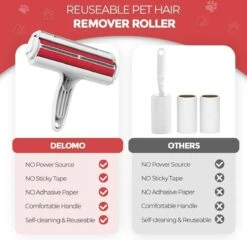 Merkloos Hoogwaardige Huisdierhaar Verwijderaar - Hondenhaar - Pluizenborstel - Ontharingsborstel -Hondenartikelen Winkel 1200x1168 12