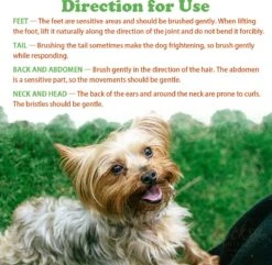 Merkloos Nobleza Dierenborstel - Hondenborstel - Kattenborstel - Tweezijdig - Dubbelzijdig - Hout - Maat L -Hondenartikelen Winkel 1200x1170 21