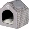 Trixie Relax Iglo Hondenhuis Silas Grijs/Creme - 40X45X40 CM