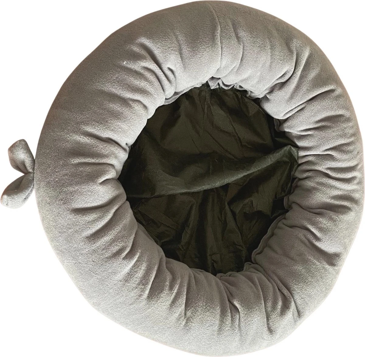 Pochon Pet - Ronde Kattenmand - Rond Kattenkussen - Ronde Hondenmand - Donut - Superzacht - Grijs - 50cm - 50 X 50 X 12 Cm 3 Pochon Pet - Ronde Kattenmand - Rond Kattenkussen - Ronde Hondenmand - Donut - Superzacht - Grijs - 50cm - 50 X 50 X 12 Cm - Afbeelding 3