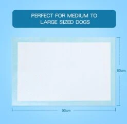 Nobleza 48WQF - Puppy Training Pads - 60 X 90 Cm - Zindelijkheidstraining -50 Stuks - L -Hondenartikelen Winkel 1200x1176 2