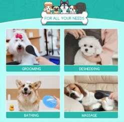 Nobleza 3 Delige Hondenborstel Set – Hondenkam - Kattenkam - Borstels – Dierverzorging - Dierenverzorging - Blauw -Hondenartikelen Winkel 1200x1186 21