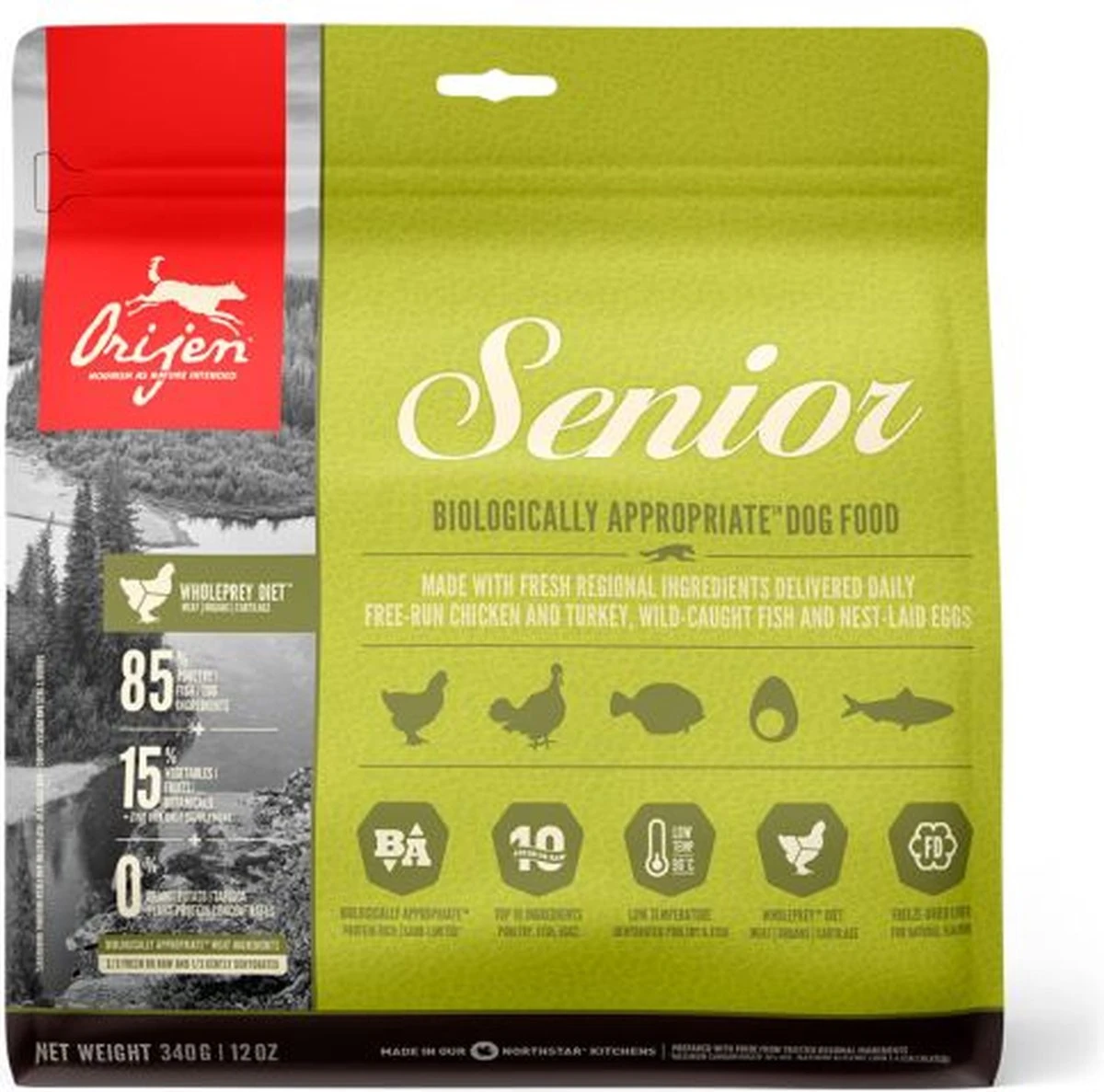 Orijen Whole Prey Senior Dog - Kip & Kalkoen - Hondenvoer - 11.4 Kg 19 Orijen Whole Prey Senior Dog - Kip & Kalkoen - Hondenvoer - 11.4 Kg - Afbeelding 19