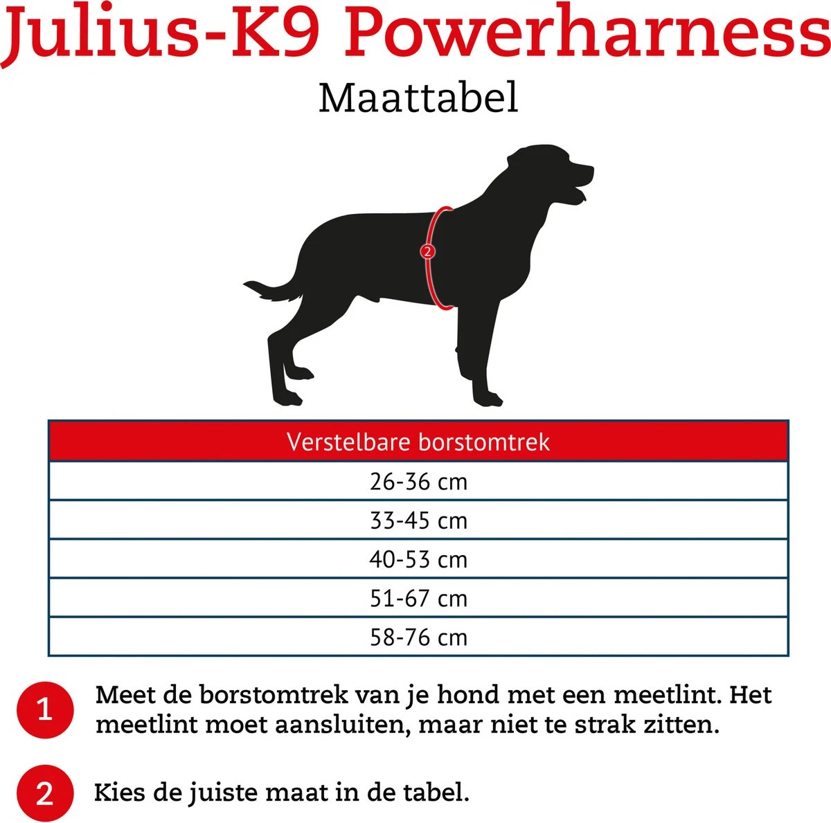 Julius K9 K9®Powertuig, S - Mini, Zwart 8 Julius K9 K9®Powertuig, S - Mini, Zwart - Afbeelding 8