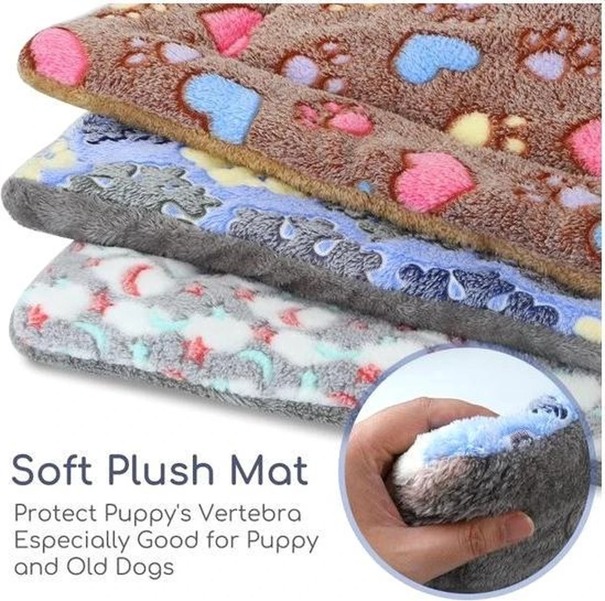 Nobleza Benchkussen - Dierenkussen - Hondenkussen - Kattenkussen - Benchmat - Dierenmat - Hondenmat - Kattenmat - Bruin - Maat S 3 Nobleza Benchkussen - Dierenkussen - Hondenkussen - Kattenkussen - Benchmat - Dierenmat - Hondenmat - Kattenmat - Bruin - Maat S - Afbeelding 3