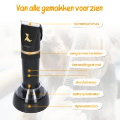 Loyalpetclub® Professionele 2-in-1 Hondentondeuse Voor Dikke Vacht – Draadloze Honden Tondeuse & Hondentrimmer – Stille Tondeuse Katten & Honden Trimset - Inclusief Opbergtasje 16 Loyalpetclub® Professionele 2-in-1 Hondentondeuse Voor Dikke Vacht – Draadloze Honden Tondeuse & Hondentrimmer – Stille Tondeuse Katten & Honden Trimset - Inclusief Opbergtasje -Hondenartikelen Winkel 1200x1199 38