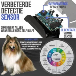 STARMAN Anti Blafband Voor Honden - 3-60KG - Diervriendelijk - Zonder Schok - Vibratie En Audio - Anti Blaf Band -Hondenartikelen Winkel 1200x1200 1010