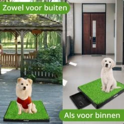 AWEMOZ Hondentoilet Kunstgras - Met 2 Matten En Opvangbak - 64x52x7,5cm - Puppy Pads - Zindelijkheidstraining Hond - Training Pads - Indoor / Outdoor Honden Toilet 15 AWEMOZ Hondentoilet Kunstgras - Met 2 Matten En Opvangbak - 64x52x7,5cm - Puppy Pads - Zindelijkheidstraining Hond - Training Pads - Indoor / Outdoor Honden Toilet -Hondenartikelen Winkel 1200x1200 1090