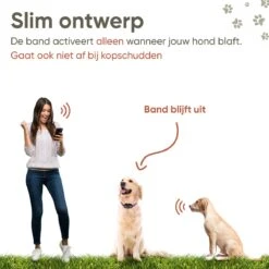 Premium Anti Blafband Om Je Hond Snel En Effectief Te Laten Stoppen Met Blaffen - Diervriendelijke Opvoedingshalsband Zonder Schok - Trainingshalsband Voor Grote En Kleine Honden - Anti Blaf Apparaat - Correctie Halsband -Hondenartikelen Winkel 1200x1200 1230