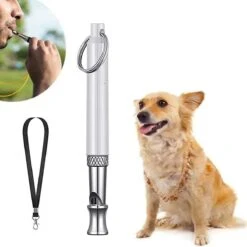 Hondenfluitje Ultrasoon + Gratis Keycord - Hondenfluitje - Hondenfluitje Jachthond - Ultrasoon Hondenfluitje - Hondenfluit - Wit - 1 Stuk