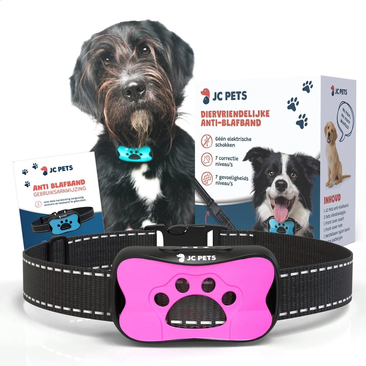 Anti Blafband - Blafband Voor Honden - Anti Blaf Apparaat - Blafband - Diervriendelijk & Zonder Schok 1 Anti Blafband - Blafband Voor Honden - Anti Blaf Apparaat - Blafband - Diervriendelijk & Zonder Schok
