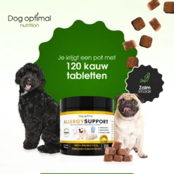 DOG OPTIMAL ANTI ALLERGY SUPPORT 120 Stuks - Allergie - Honden - Hondensnacks - Hondenkoekjes - Hondensupplementen - Honden - Puppy - Hondenvoeding - Weerstand - Jeuk-hond - Jeuk 15 DOG OPTIMAL ANTI ALLERGY SUPPORT 120 Stuks - Allergie - Honden - Hondensnacks - Hondenkoekjes - Hondensupplementen - Honden - Puppy - Hondenvoeding - Weerstand - Jeuk-hond - Jeuk -Hondenartikelen Winkel 1200x1200 139
