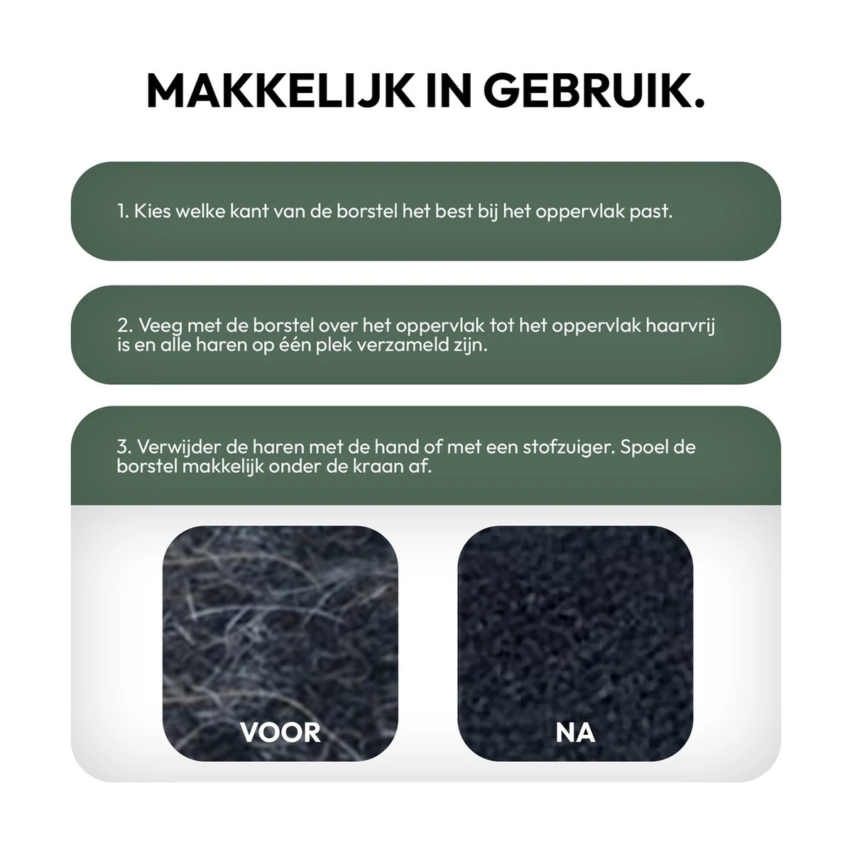 STACK Huisdierhaar Verwijderaar | Rubber - Pluizenborstel - Ontpluizer - Meubelborstel - Ontharingsborstel - Kledingborstel - Hondenhaar En Kattenhaar Verwijderen - Haarverwijderaar - Haren Verwijderen - Honden En Katten Borstel - Hondenkam 4 STACK Huisdierhaar Verwijderaar | Rubber - Pluizenborstel - Ontpluizer - Meubelborstel - Ontharingsborstel - Kledingborstel - Hondenhaar En Kattenhaar Verwijderen - Haarverwijderaar - Haren Verwijderen - Honden En Katten Borstel - Hondenkam - Afbeelding 4