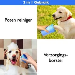 Merkloos 2 In 1 Hondenpoten Reiniger - Hondenborstel - Borstel Hond / Kat - Hondenpoot Reiniger - Huisdier Poot Wassen - Borstel - Hondenverzorging - Verzorging Hond - Honden Wassen - Schoonmaak Borstel - Kattenborstel -Hondenartikelen Winkel 1200x1200 1506