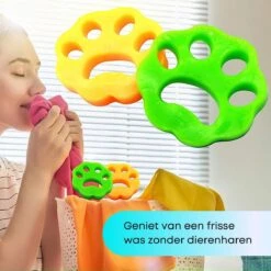 CaseProtect HG - 2 Stuks Haarverwijderaar Voor Katten En Honden - Eenvoudig Haren Verwijderen In Wasmachine En Droger - Kattenhaar En Hondenhaar - Anti Haren - Pluizenverwijderaar En Dierenhaar Verwijderaar Voor Kleding -Hondenartikelen Winkel 1200x1200 1525