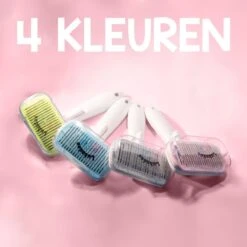 Lubadoo® - Kattenborstel - Hondenborstel - Kattenkam - Kattenhaar - Hondenhaar - Huisdierhaar Verwijderaar - Haarverwijderaar Voor Huisdieren - Langharig - Kortharig - Roze -Hondenartikelen Winkel 1200x1200 1609