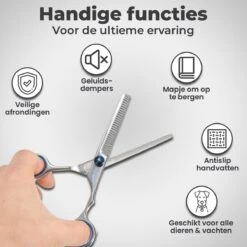 VoordeelShop 7-Delige Huisdier Knipset Met Etui - Trimmen Hond - Honden Schaar - Effileerschaar Hond - Huisdier Trimmer - Huisdier Knippen - Knipschaar Haar - Haar Schaar - Kapper - Kapperset - Scharenset -Hondenartikelen Winkel 1200x1200 1614
