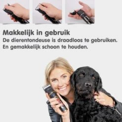 Tjilla Professionele Dieren/honden Tondeuse Set Extra Krachtig - Honden Trimmer - Lang Of Kortharige Huisdieren Katten & Honden - Draadloos - Weinig Geluid -Hondenartikelen Winkel 1200x1200 1632