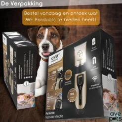 AVE Pets® Complete Hondentondeuse Set - Draadloos Tondeuse - Scheerapparaat Voor Je Hond Of Kat - Huisdier Trimmer - Professionele Dierentondeuse - Dieren Verzorging -Hondenartikelen Winkel 1200x1200 1646