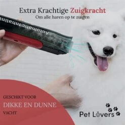 Pet Lovers - Hondentondeuse - Hondentondeuse - Automatische Inhalerende Haren - Dierentondeuse - Hondentrimmer - Hondentondeuse Dikke Vacht - Tondeuse Voor Honden - Hondentondeuse - Draadloos - 2 Opzetkammen - Honden En Katten Tondeuse -Hondenartikelen Winkel 1200x1200 1679
