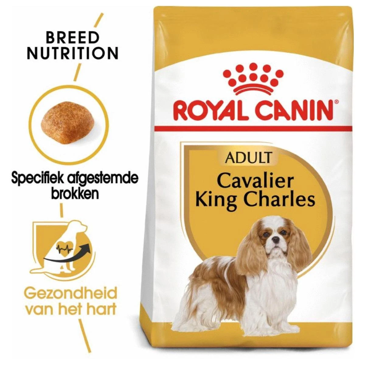 Royal Canin Cavalier King Charles Adult - Hondenvoer - 7,5 Kg 2 Royal Canin Cavalier King Charles Adult - Hondenvoer - 7,5 Kg - Afbeelding 2