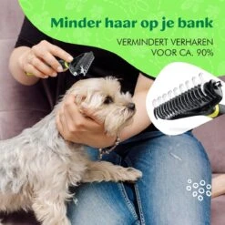 Mister Mill Professionele 2-Zijdige Ondervacht Kam Voor Hond En Kat – Honden/Kattenborstel – Klittenkam – 9,5 Cm. -Hondenartikelen Winkel 1200x1200 1801