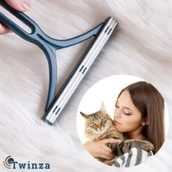 |Twinza®|Huisdierhaar Verwijderaar - Haarverwijderaar, Huisdieren - Kattenhaar - Hondenhaar - Knaagdieren - Kleding - Meubels - Donkerblauw -Hondenartikelen Winkel 1200x1200 1837