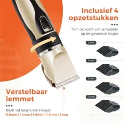 PetGoods Hondentondeuse - 10 Delige Set - Katten & Honden - Draadloos - Low Noise - Incl. Schaar, Nagelknipper, Vijl & Kam -Hondenartikelen Winkel 1200x1200 1929