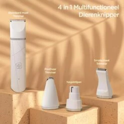 Revo Goods Professionele 4 In 1 Hondentondeuse Set -Ideaal Voor Honden En Andere Huisdieren - Slijper Inbegrepen -Draadloos - Ultra Stil 11 Revo Goods Professionele 4 In 1 Hondentondeuse Set -Ideaal Voor Honden En Andere Huisdieren - Slijper Inbegrepen -Draadloos - Ultra Stil -Hondenartikelen Winkel 1200x1200 1935