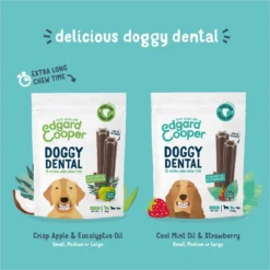 Edgard & Cooper Doggy Dental Sticks Appel - Eucalyptusolie Large -Hondenartikelen Winkel 1200x1200 203