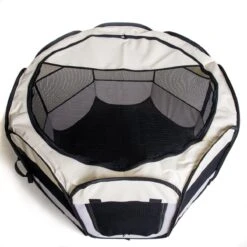 Dogs&Co Puppyren Opvouwbaar Grijs 90x90x60cm In Handige Draagtas -Hondenartikelen Winkel 1200x1200 2050