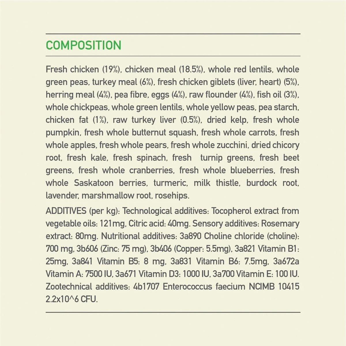 Acana Heritage Senior Dog - 11.4 KG 12 Acana Heritage Senior Dog - 11.4 KG - Afbeelding 12