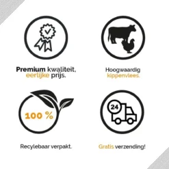 Natuurlijke Hondenbrokken Met Kip - Dog's Favorite | 15kg -Hondenartikelen Winkel 1200x1200 29