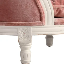 Lord Lou - George Roze Velvet S - Luxe Hondenmand - Luxe Kattenmand - 49x40x31 -Hondenartikelen Winkel 1200x1200 445