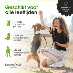 DOG OPTIMAL Gewricht Supplement 120 Stuks - Mobility - Glucosamine Hond - Artrose - Heupdysplasie - Gewrichten - Hondensnacks - Hondenkoekjes - Hondensupplementen - Honden - Puppy - Hondenvoeding -Hondenartikelen Winkel 1200x1200 55