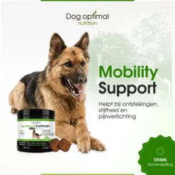 DOG OPTIMAL Gewricht Supplement 120 Stuks - Mobility - Glucosamine Hond - Artrose - Heupdysplasie - Gewrichten - Hondensnacks - Hondenkoekjes - Hondensupplementen - Honden - Puppy - Hondenvoeding -Hondenartikelen Winkel 1200x1200 57