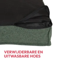 Snoozle Orthopedische Hondenmand - Zacht En Luxe Hondenkussen - Hondenbed - Wasbaar - Hondenmanden - 100 X 70 Cm - Groen -Hondenartikelen Winkel 1200x1200 622
