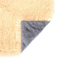 Nobleza Fluffy Benchkussen - Dierenkussen - Hondenkussen - Kattenkussen - Benchmat - Dierenmat - Hondenmat - Kattenmat - Crème - Maat L -Hondenartikelen Winkel 1200x1200 665