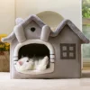 CAT Kattenmand Kattenhuis Maat M - Lekker Slapen Bed Hond Katten Huis Verwijderbare Kussen Ingesloten Pet Bed Voor Kat Kittens Puppy Pet Kat Accessoires