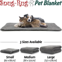 Snug-Rug Huisdier Deken Voor Honden En Katten – Small Slate Grey Kattendeken Hondendeken – Vetbed Hond Bench Bank Fleece Kat Dierendeken Kattendekentjes Kattendekentje Dierenmat Hondenmat Plaid Kattendekens Kattenplaid -Hondenartikelen Winkel 1200x1200 714