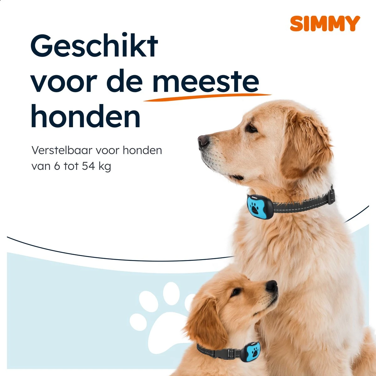 Simmy Anti Blafband - Diervriendelijke Opvoedingshalsband - Zwart En Blauw - Diervriendelijk - Zonder Schok - Anti Blaf Band Voor Grote En Kleine Honden 8 Simmy Anti Blafband - Diervriendelijke Opvoedingshalsband - Zwart En Blauw - Diervriendelijk - Zonder Schok - Anti Blaf Band Voor Grote En Kleine Honden - Afbeelding 8