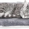 Nobleza Benchkussen - Dierenkussen - Hondenkussen - Kattenkussen - Benchmat - Dierenmat - Hondenmat - Kattenmat - Grijs - Maat S