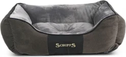 Hondenmand Zacht En Stevig, Anti-Slip En Wasbaar - Scruffs Chester Box Bed - In Grijs En Bruin In Maat S Tot XL - Kleur: Grijs, Maat: Medium -Hondenartikelen Winkel 1200x545 5